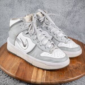 Nike White and Gray Athletic Shoes